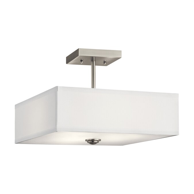 Kichler Shailene 1-Light Brushed Nickel Semi mount light