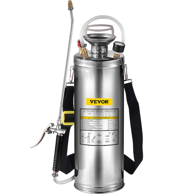 VEVOR 3-Gallon Stainless Steel Pump Sprayer - Image 2