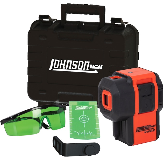 Johnson Level 100-ft Green Self-Leveling Line Generator Laser Level Kit