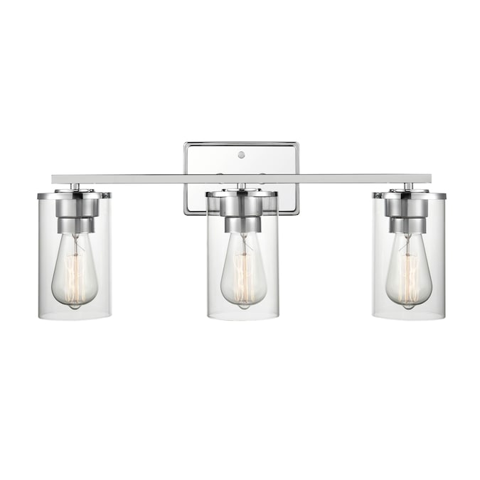 Millennium Lighting Verlana 24-in 3-Light Polished Chrome Traditional Vanity Light