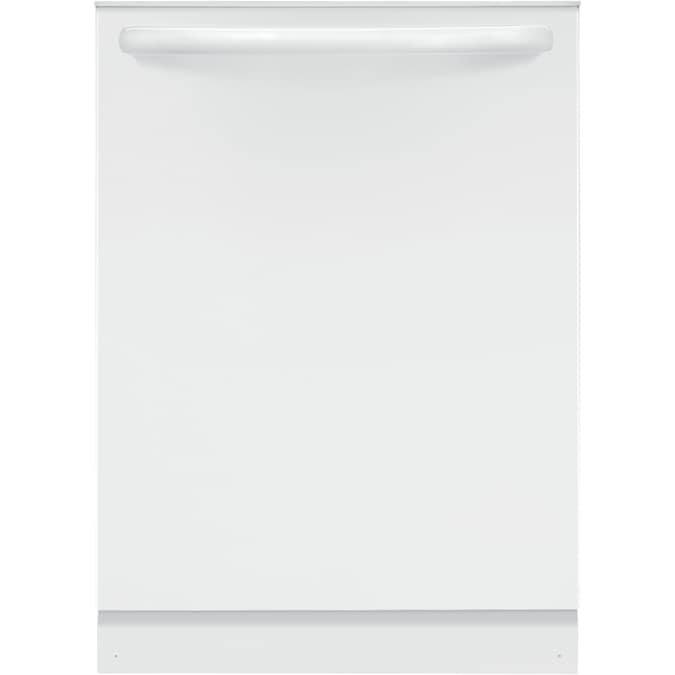 Frigidaire 24-in Top Control Built-In Dishwasher (White) ENERGY STAR, 52-dBA Standard Sound Level