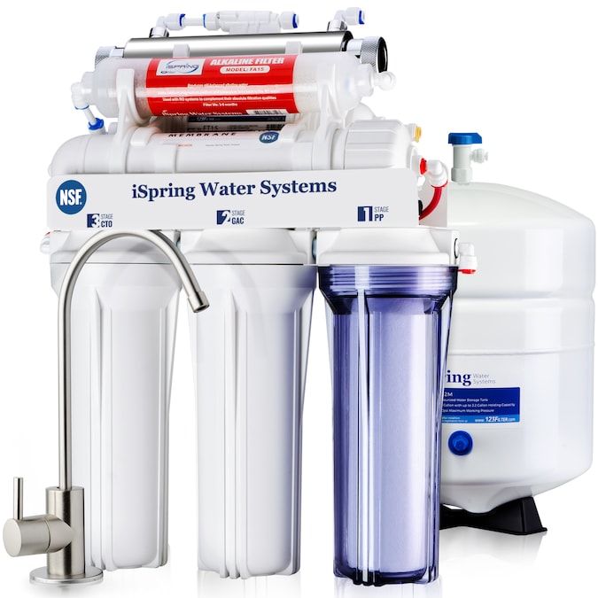 iSpring Rcc7ak-uv 7-stage Multi-method Reverse Osmosis Filtration System