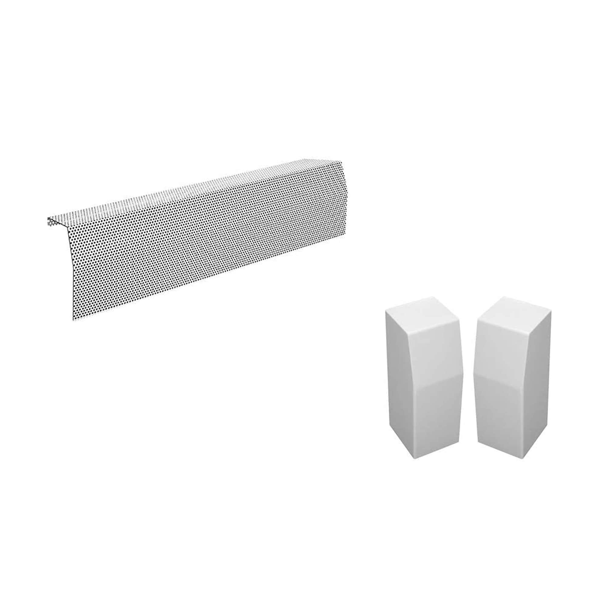 Premium 2-ft Hydronic Slip-on Baseboard Heater Cover