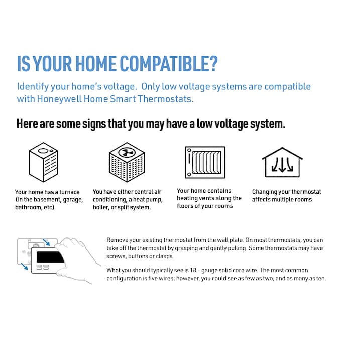Honeywell Home White Smart Thermostat and Room Sensor with Wi-Fi Compatibility - Image 14