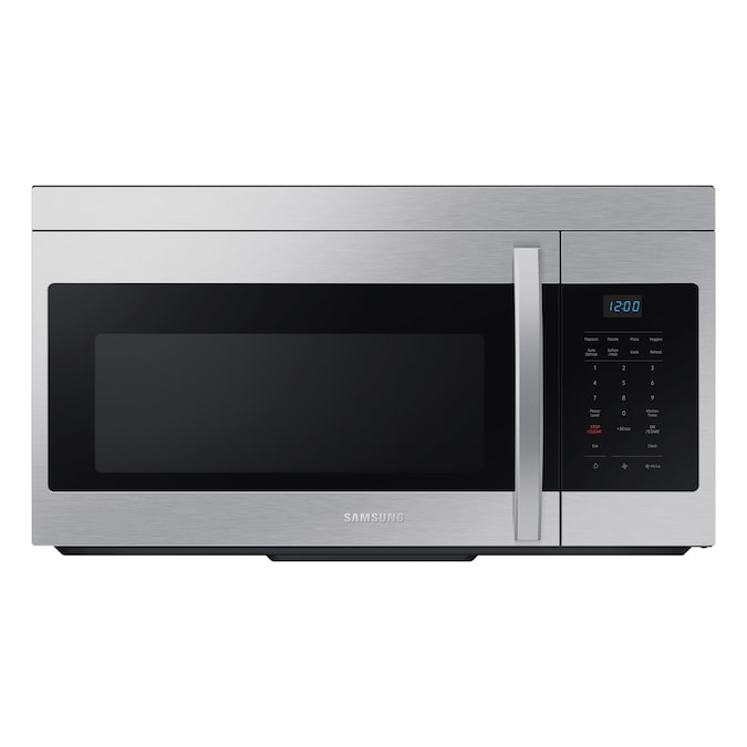 Samsung 1.6-cu ft 1000-Watt 29.88-in Over-the-Range Microwave (Stainless Steel)