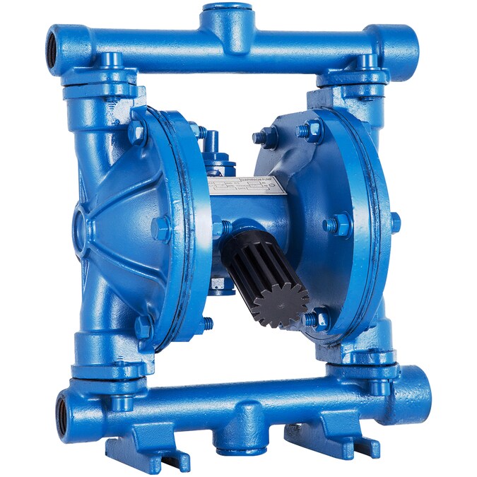 VEVOR 8.8-GPM Cast Iron Air-operated Double Diaphragm Pump