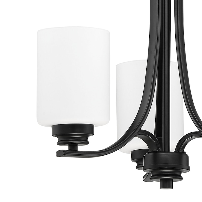 Craftmade Bolden 3-Light Black Transitional Dry rated Chandelier - Image 3