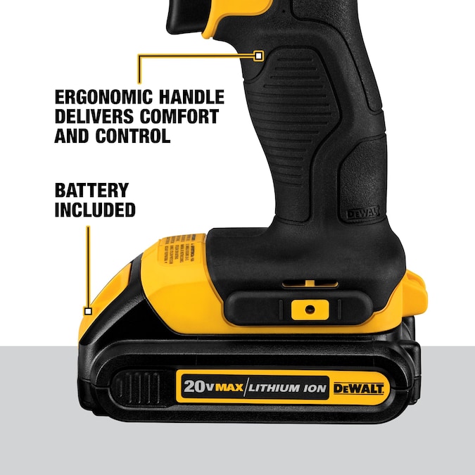 DEWALT 2-Tool 20-Volt Max Power Tool Combo Kit with Soft Case (2-Batteries and charger Included) - Image 3