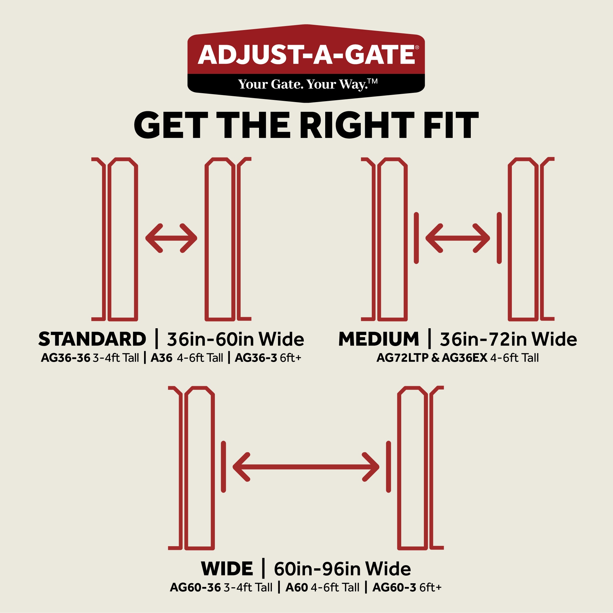 Contractor Series 96-in Black Gate kit - Image 15