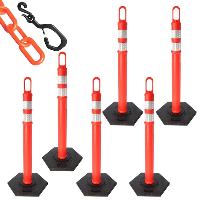 Mr. Chain 47.5-in Orange Channelizer Cone