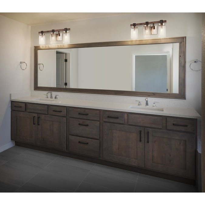 Minka Lavery Bridlewood 22.5-in 3-Light Multiple Finishes Multiple Colors Farmhouse Vanity Light