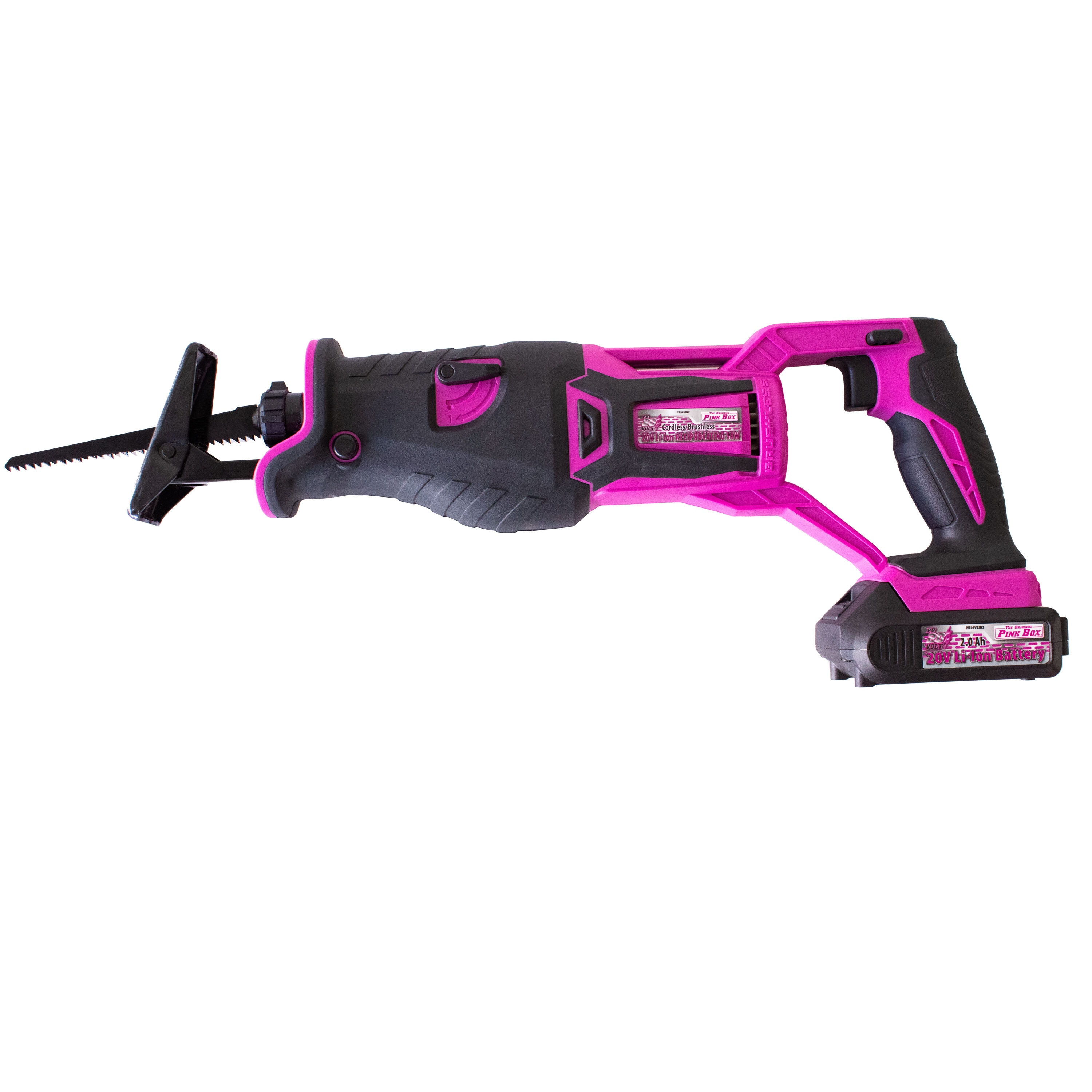 20-volt Brushless Cordless Reciprocating Saw ( Battery Included )