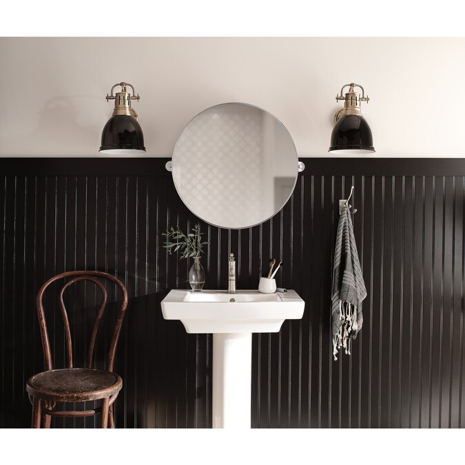 Moen Belfield Brushed Nickel Single Hole 1-Handle WaterSense Bathroom Sink Faucet with Drain and Deck Plate - Image 2