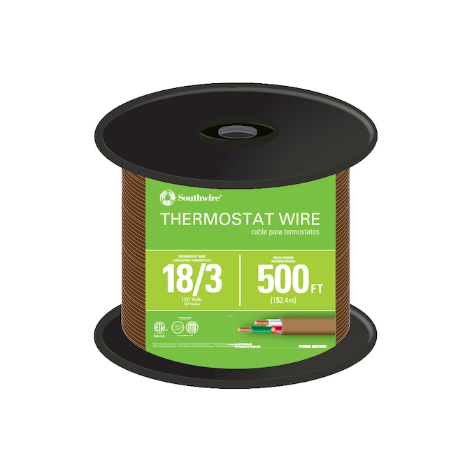 Southwire 500-ft 18/3 Solid Thermostat Wire (By-the-roll)