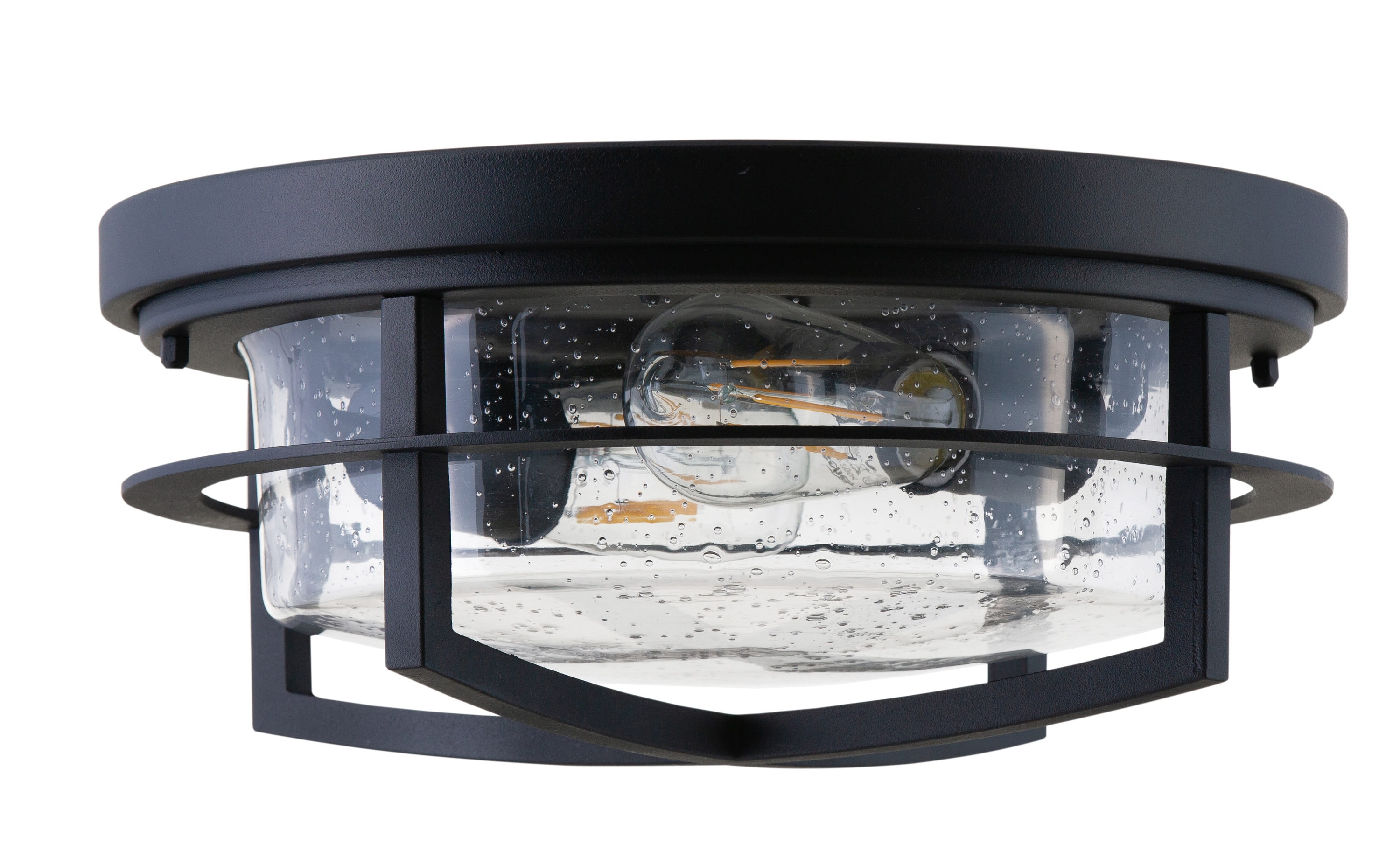Leander 1 -Light 13.0-in Black Indoor/Outdoor