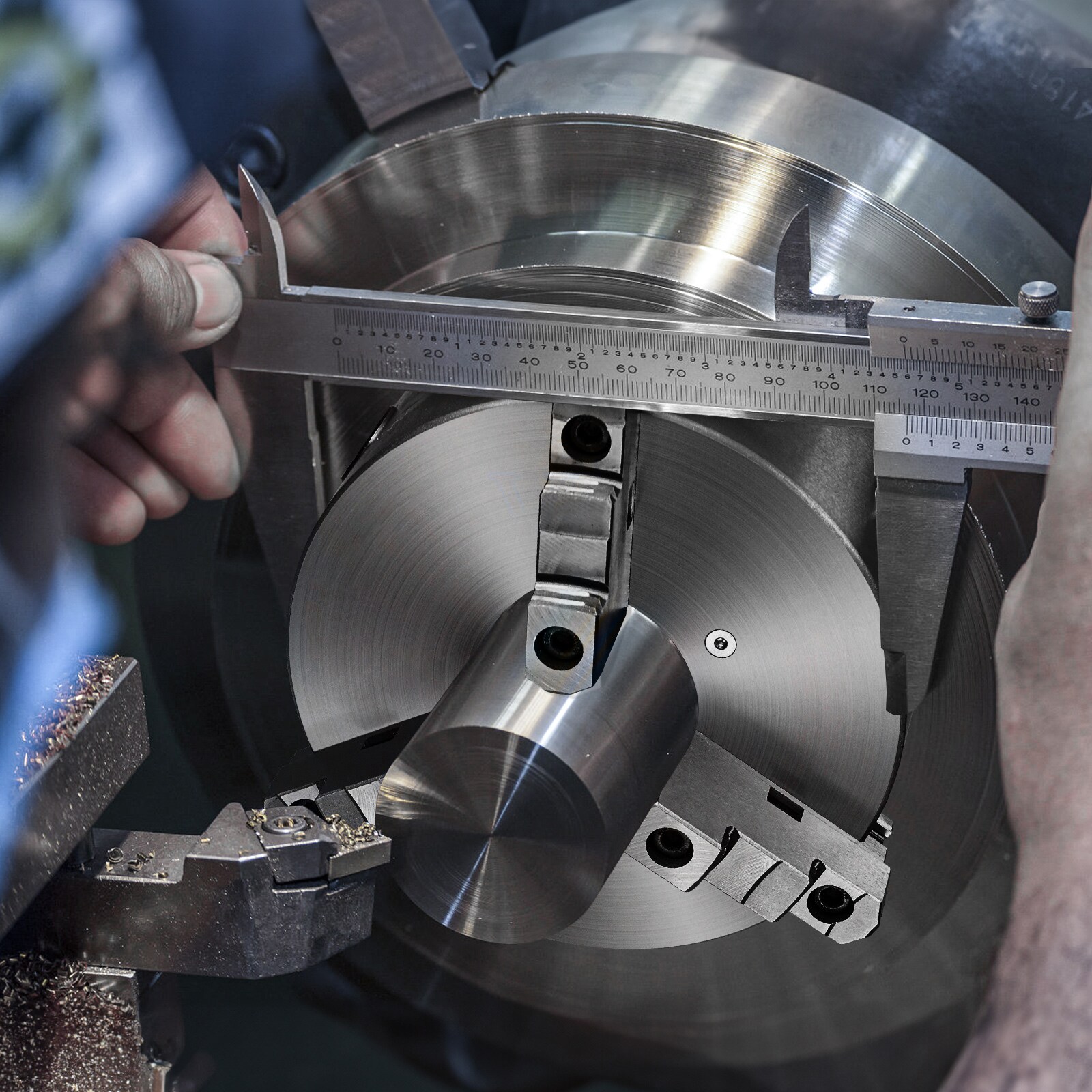 8inch 3-Jaw Self-Centering Lathe Chuck Lathe Chuck - Image 2