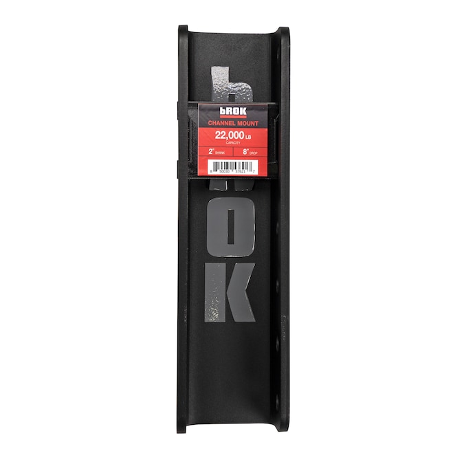 bROK Channel Mount 8-in Drop 2-in Solid Shank 22K-lbs - Image 3