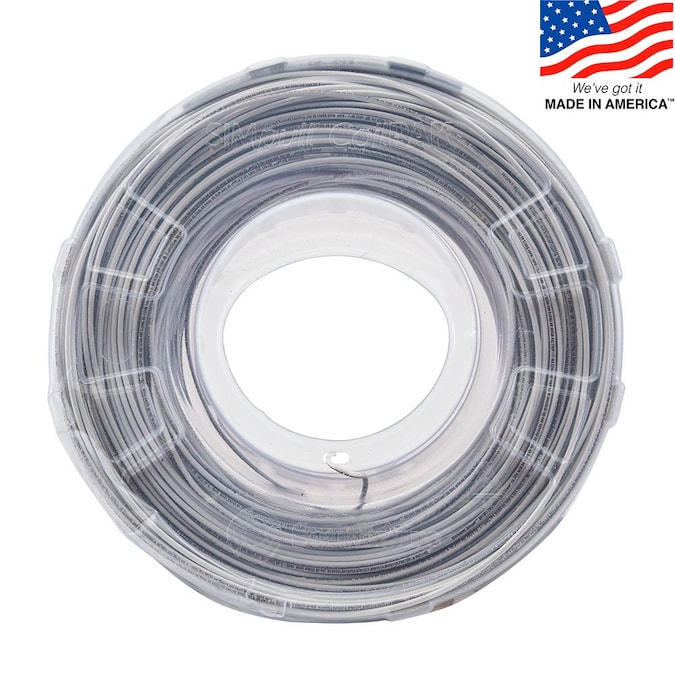 Southwire SIMpull CoilPAK 1000-ft 12-AWG White Stranded Copper Thhn Wire (By-the-roll)