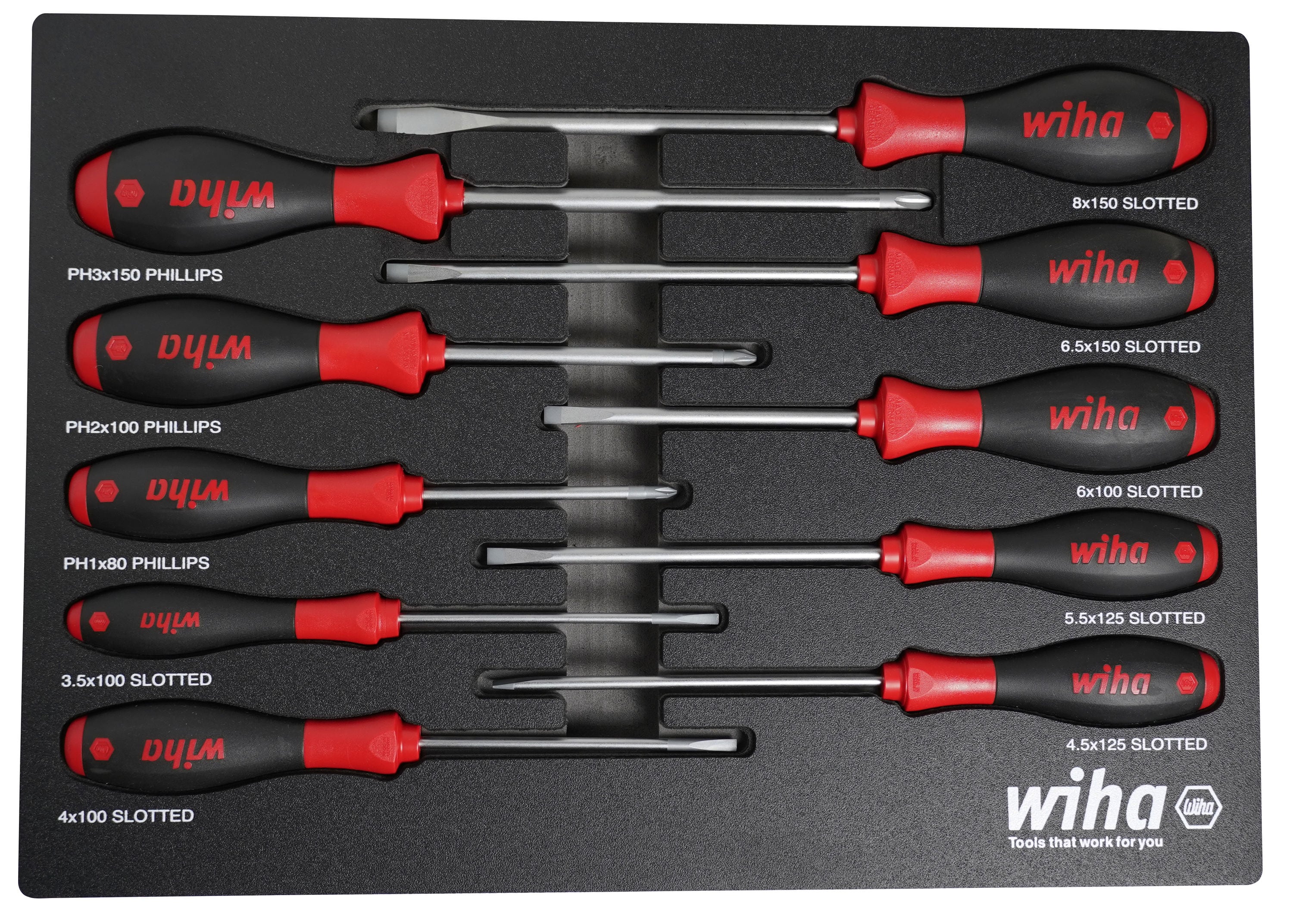 SoftFinish 10 -Piece 6-in Screwdriver Set