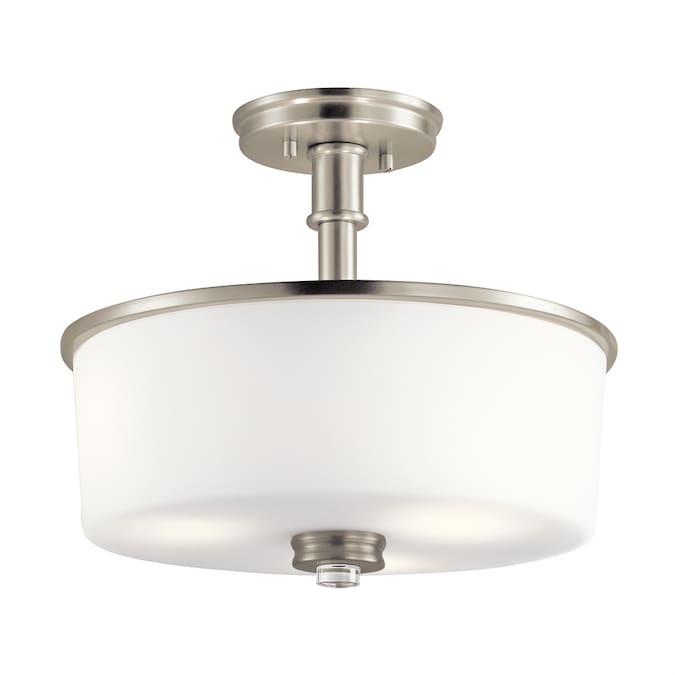 Kichler Joelson 1-Light Brushed Nickel Semi mount light
