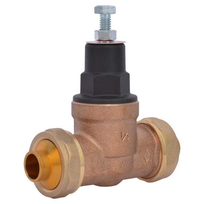 Cash Acme 1/2-in Copper Sweat Brass Pressure Regulator Valve