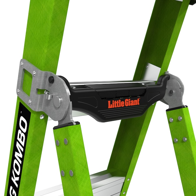 Little Giant Ladders King Kombo 2 13.1-ft Reach Type 1aa- 375-lb Load Capacity Multi-Position Ladder - Image 6