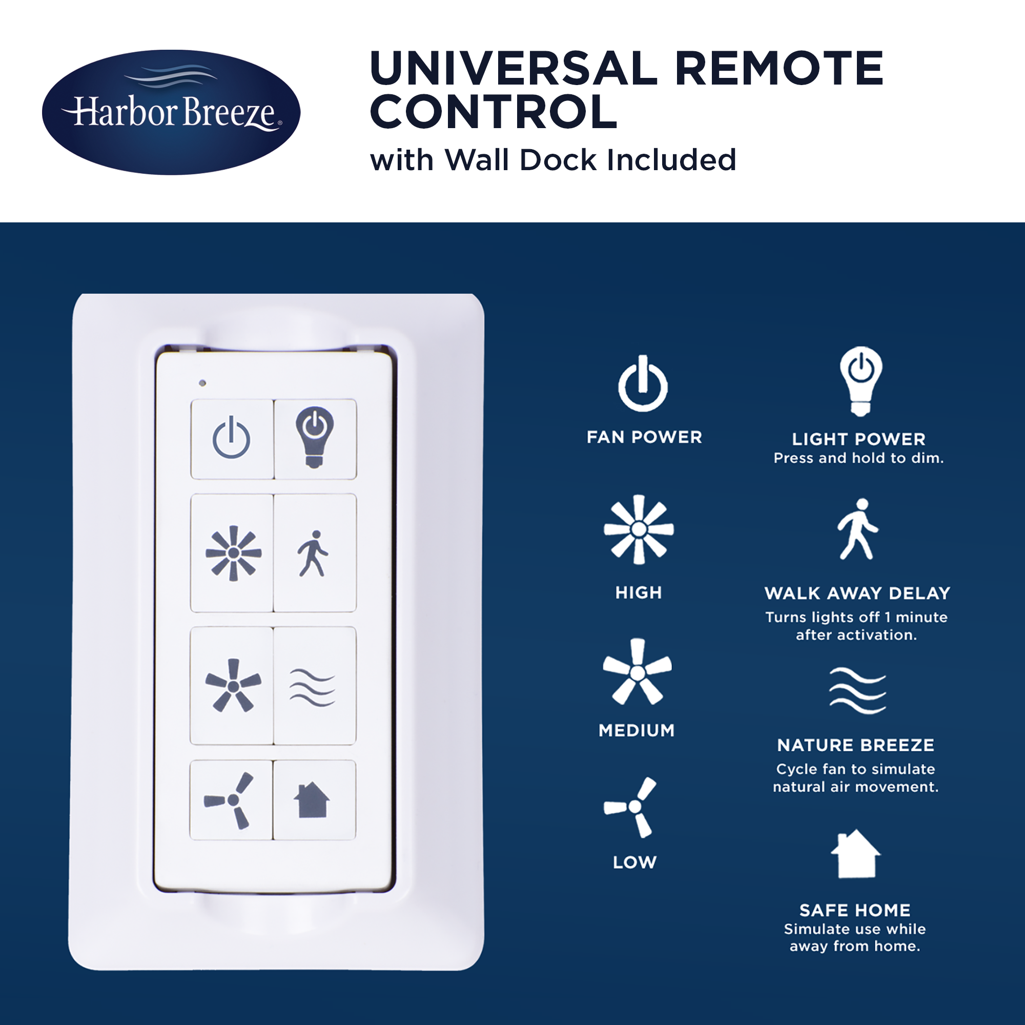 Lindholm 52-in Outdoor Matte Black with Mocha/Espresso Blades Ceiling Fan With Light - Remote Included ( 5 -Blade ) - Image 6