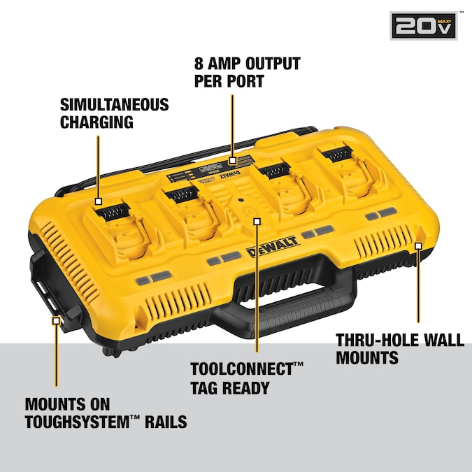 DEWALT 20-V Lithium-ion Battery Charger - Image 2