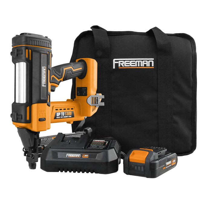 FREEMAN 2-1/2-in 16-Gauge Cordless Finish Nailer (Battery and Charger Included)