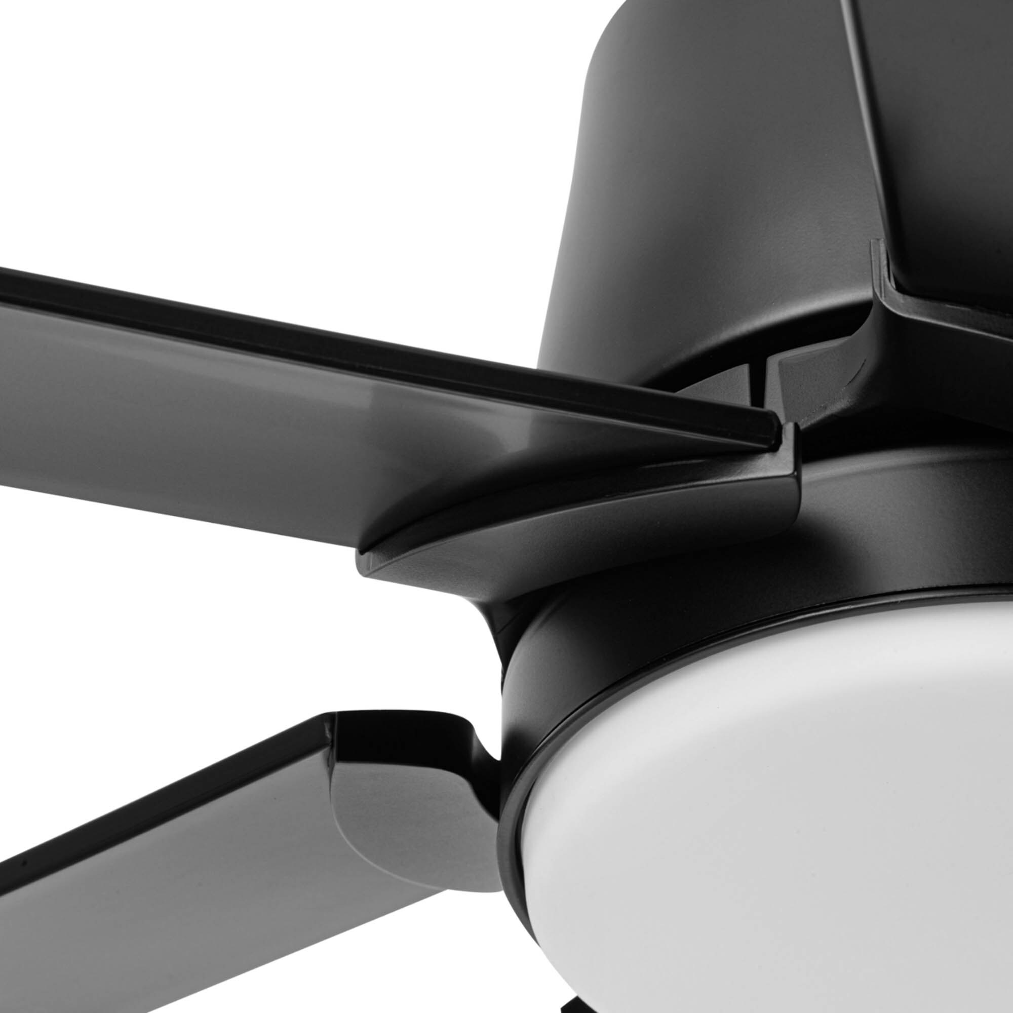 Outermark 60-in Color-Changing Integrated LED Outdoor Matte Black with Black Blades Ceiling Fan With Light - Remote Included ( 6 -Blade ) - Image 13