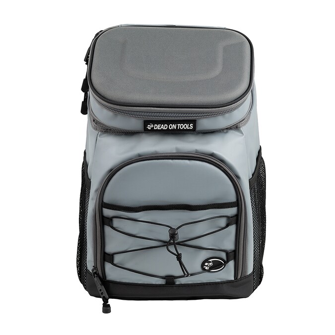 Dead On 11 In 16-Can Weather Resistant Gray PVC 11-in Zippered Backpack