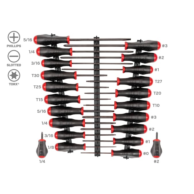 TEKTON 22-Piece Screwdriver Set