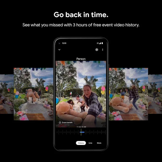Google Nest Wi-Fi Video Doorbell Battery Operated - Linen - Image 5
