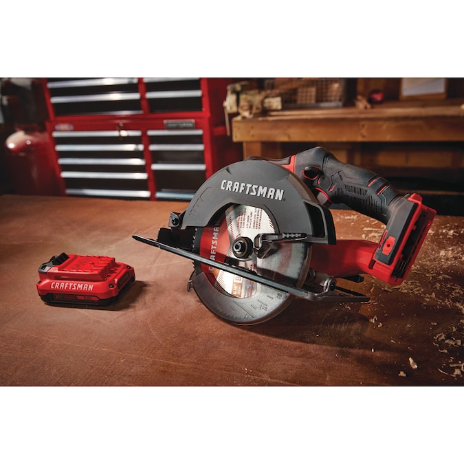 CRAFTSMAN V20 20-volt Max 6-1/2-in Cordless Circular Saw Kit (1-Battery & Charger Included) - Image 16