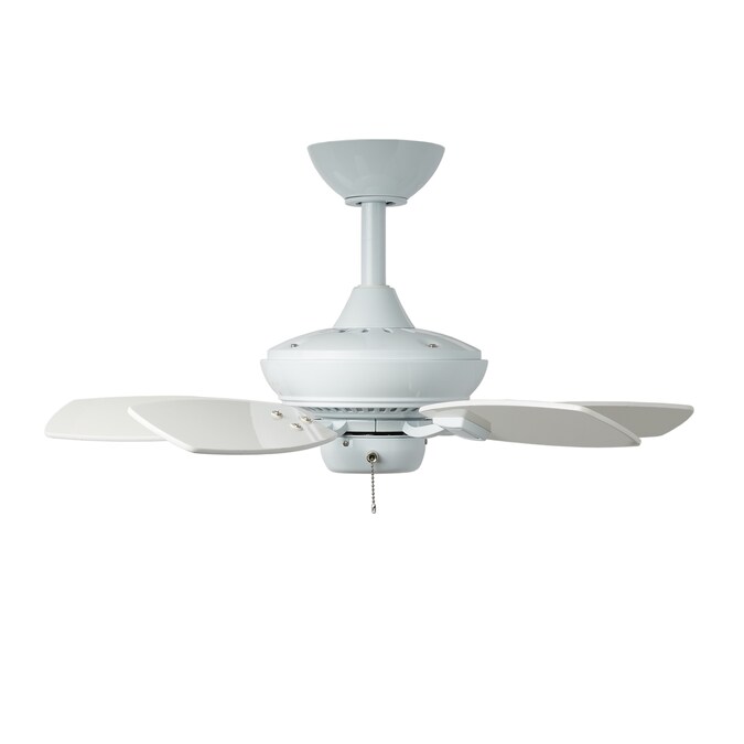 Kichler Canfield 30-in White Indoor/Outdoor Ceiling Fan Light Kit Compatible (5-Blade) - Image 2