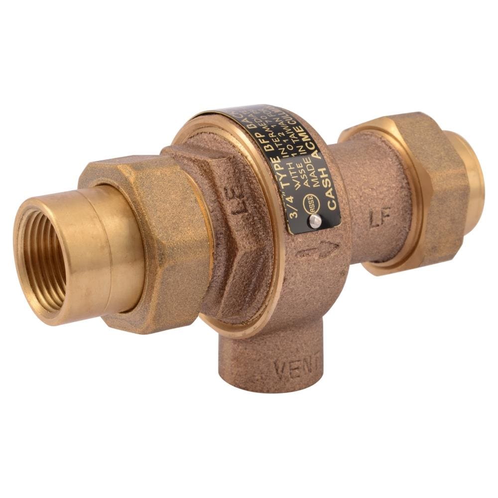 3/4-in Brass FNPT Backflow preventer