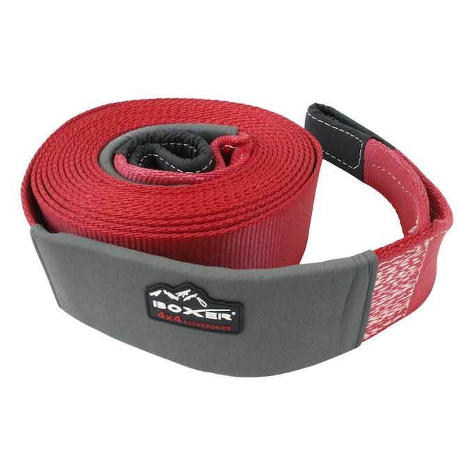 Boxer Tools 4-in x 30-ft Tow Strap Tie Down 16500-lb Break Strength