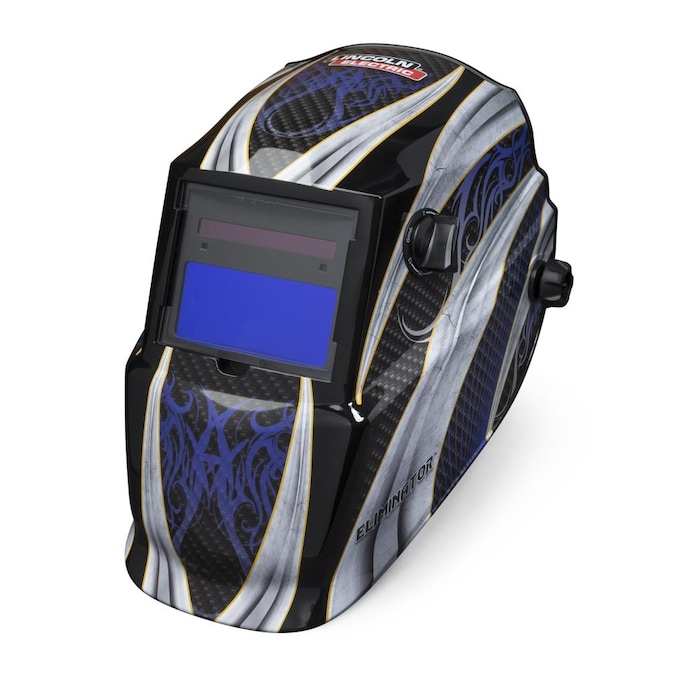 Lincoln Electric Auto Darkening Variable Shade Blue Welding Helmet