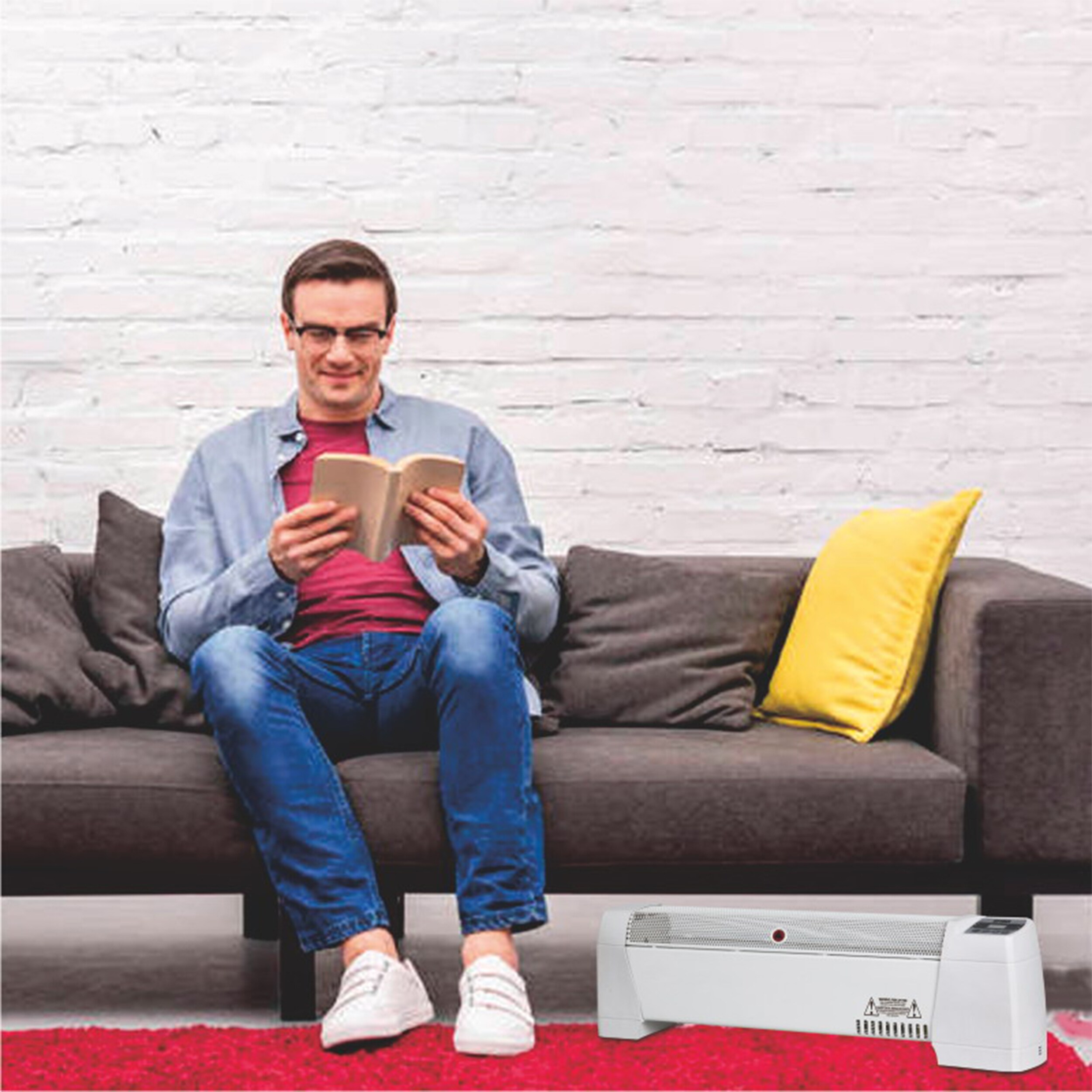 30-in 120-Volt 1500 -Watt Standard Electric Baseboard Heater - Image 8