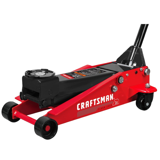 CRAFTSMAN Black 3-Ton Steel Hydraulic Floor jack