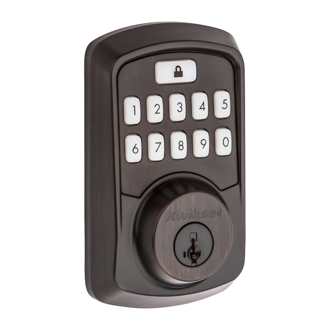 Kwikset Aura Venetian Bronze Smart Lock Electronic Deadbolt Bluetooth Smartkey with Keypad - Image 4