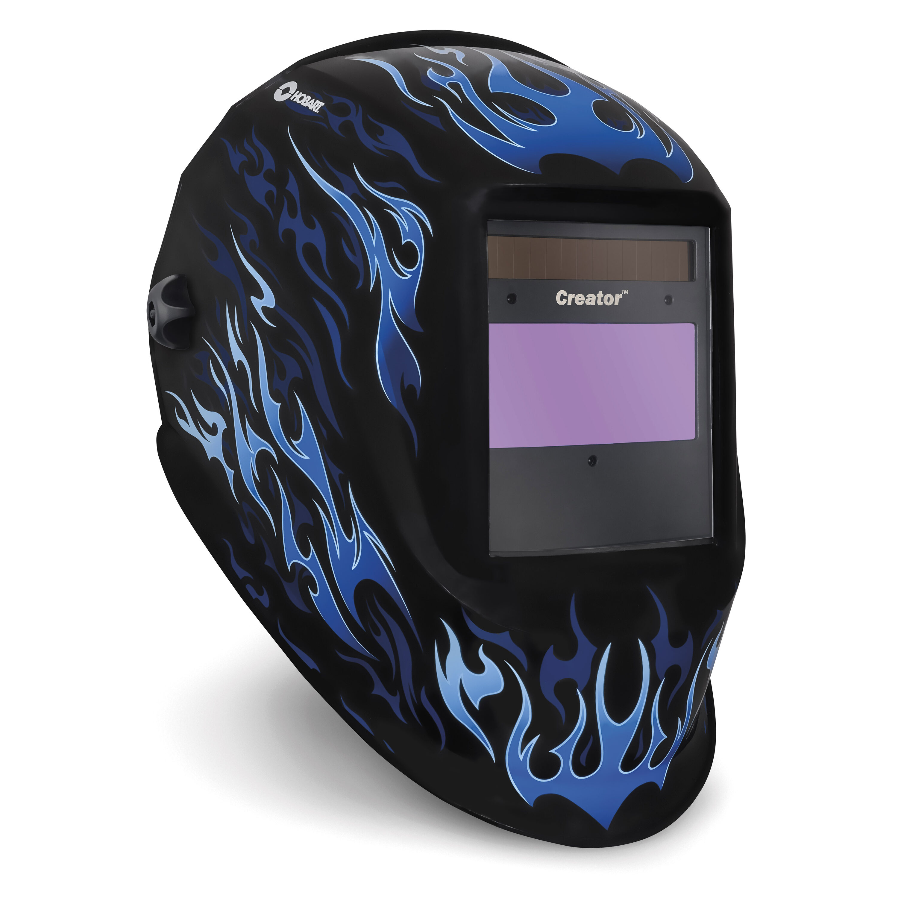 Auto Darkening Variable Shade Black/Blue Glossy Welding Helmet