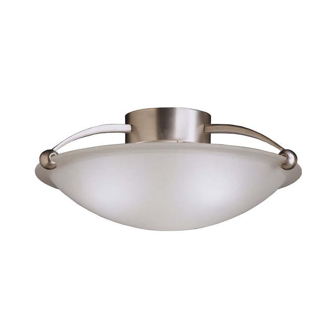 Kichler 1-Light Brushed Nickel Semi mount light
