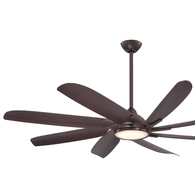 Minka Ceiling Fan Co. Wethersfield 65-in Oil Rubbed Bronze Color-changing Integrated LED Indoor/Outdoor Ceiling Fan with Light Remote (8-Blade) - Image 5