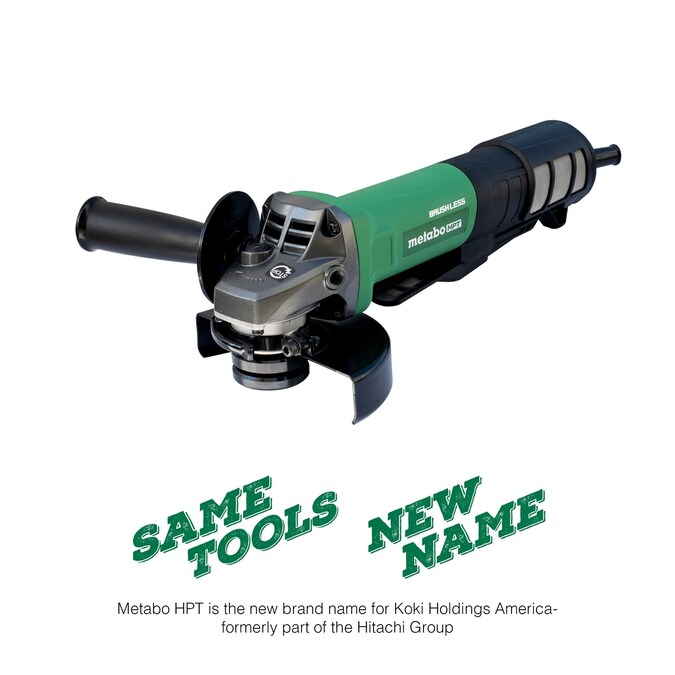 Metabo HPT 5-in Paddle Switch Brushless Corded Angle Grinder - Image 7