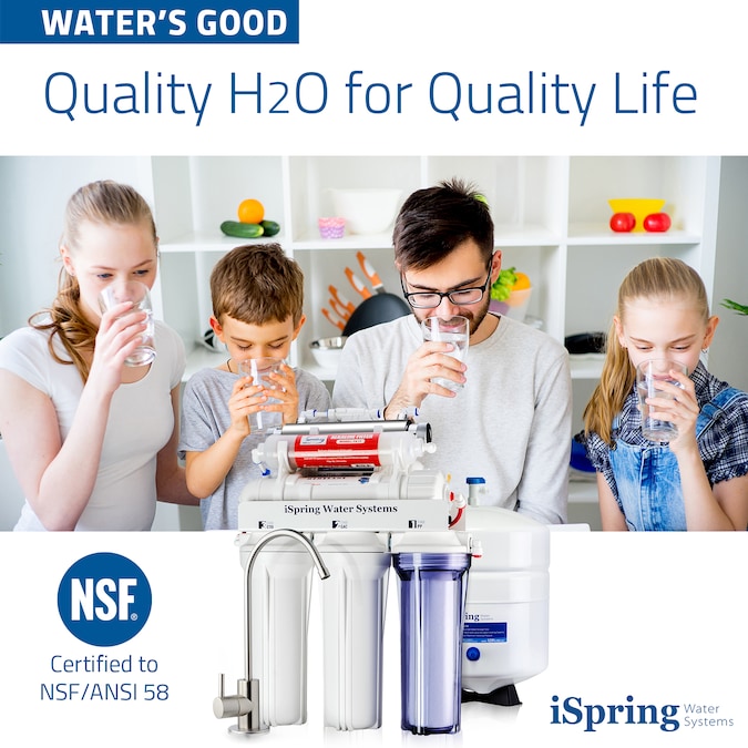 iSpring Rcc7ak-uv 7-stage Multi-method Reverse Osmosis Filtration System - Image 5