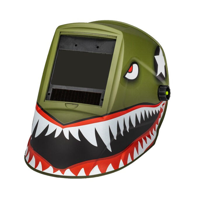 Forney Auto Darkening Variable Shade Green, Black, Red, White Welding Helmet - Image 4