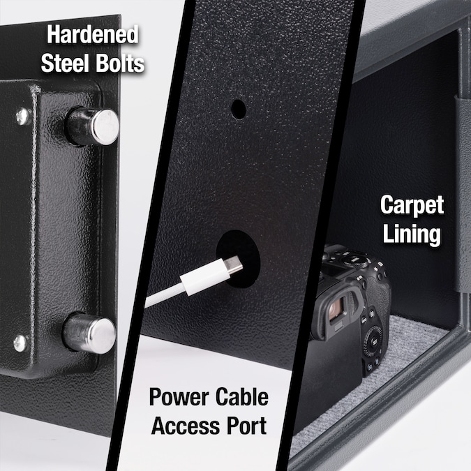 Master Lock 1.18-cu ft Safe Box with Electronic/Keypad Lock - Image 5