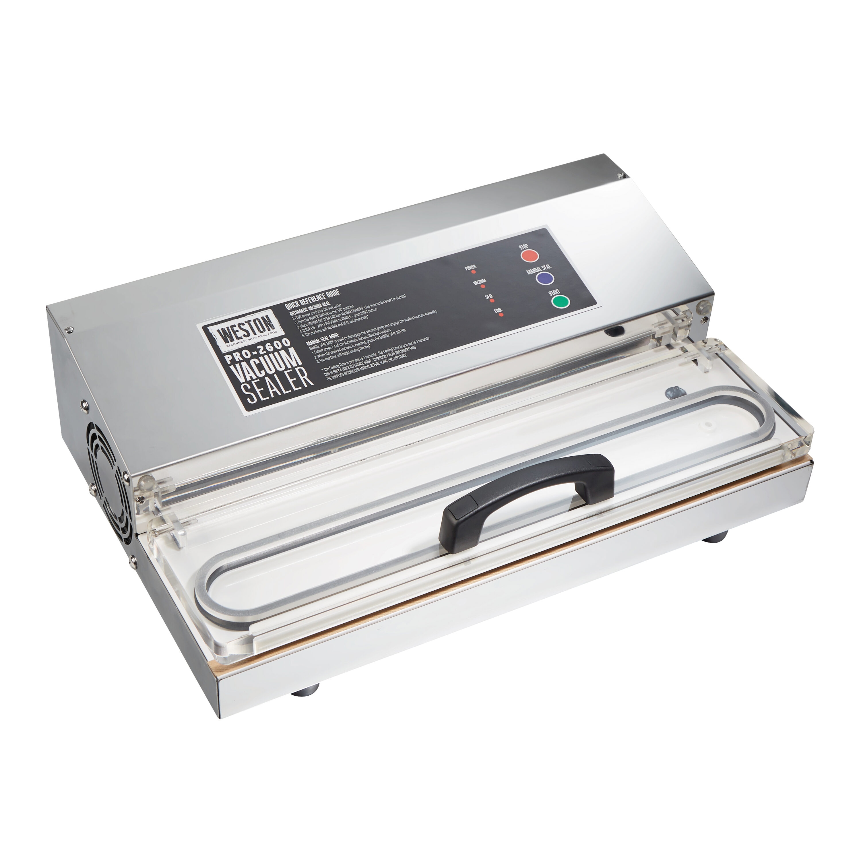 Stainless Steel Vacuum sealer 9-Inches H x 23-Inches W x 15-Inches D