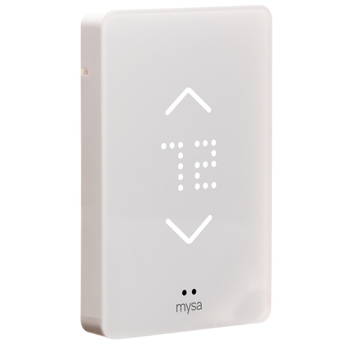 Mysa White Thermostat For In-floor Heating with Wi-Fi Compatibility